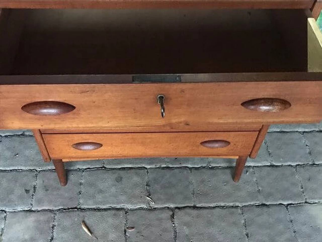 Scandinavian style chest of drawers in teak, 1960s 3