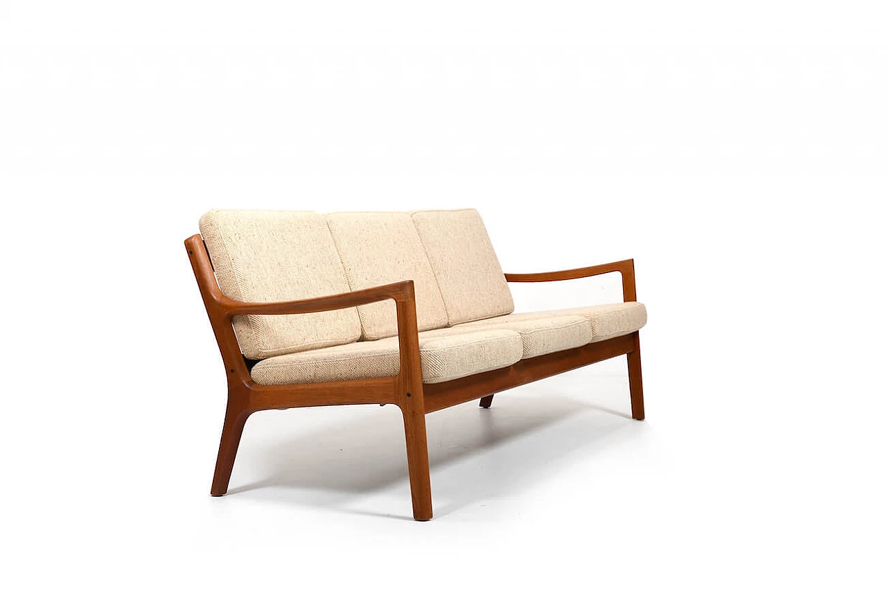 3-seater teak Senator sofa by Ole Wanscher, 1960s 2