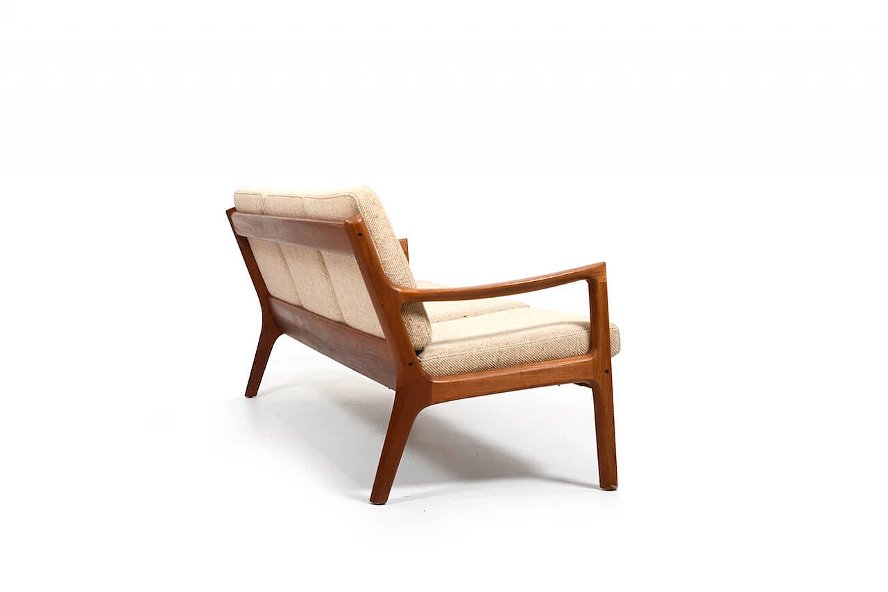 3-seater teak Senator sofa by Ole Wanscher, 1960s 3