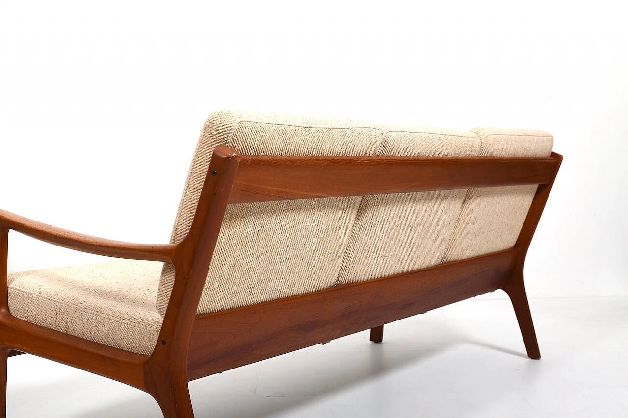 3-seater teak Senator sofa by Ole Wanscher, 1960s 10