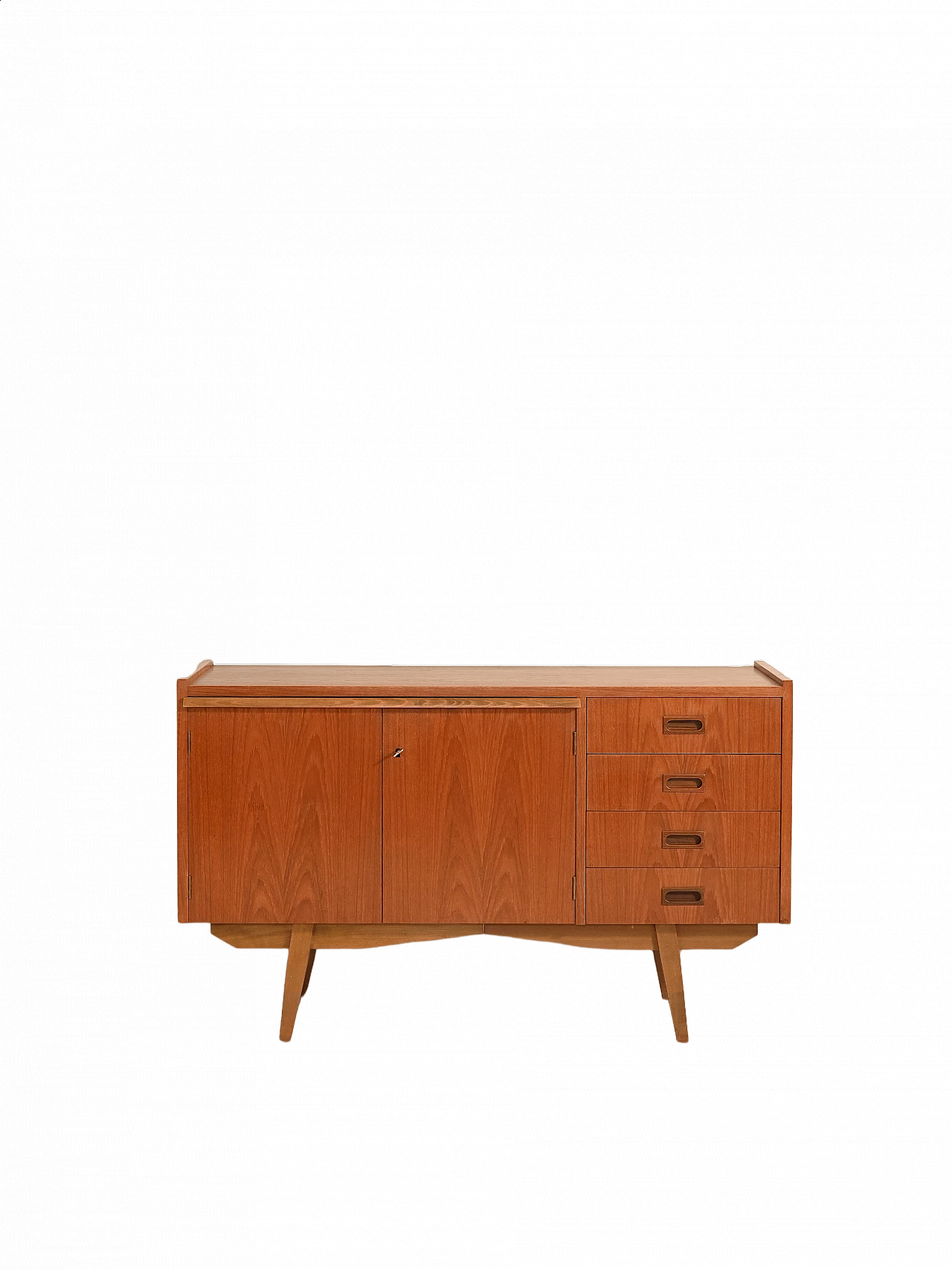 Sideboard in teak with pull-out top, 1960s 16