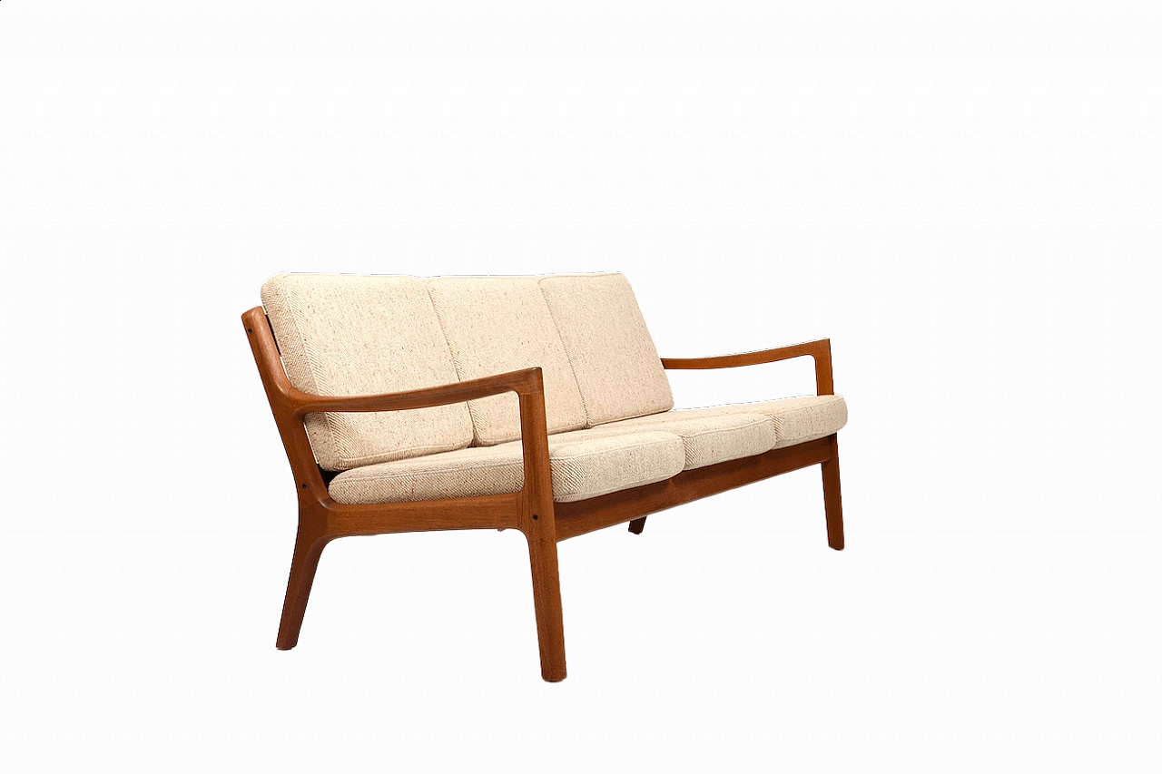 3-seater teak Senator sofa by Ole Wanscher, 1960s 11