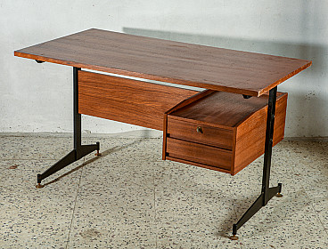 1960's metal office desk