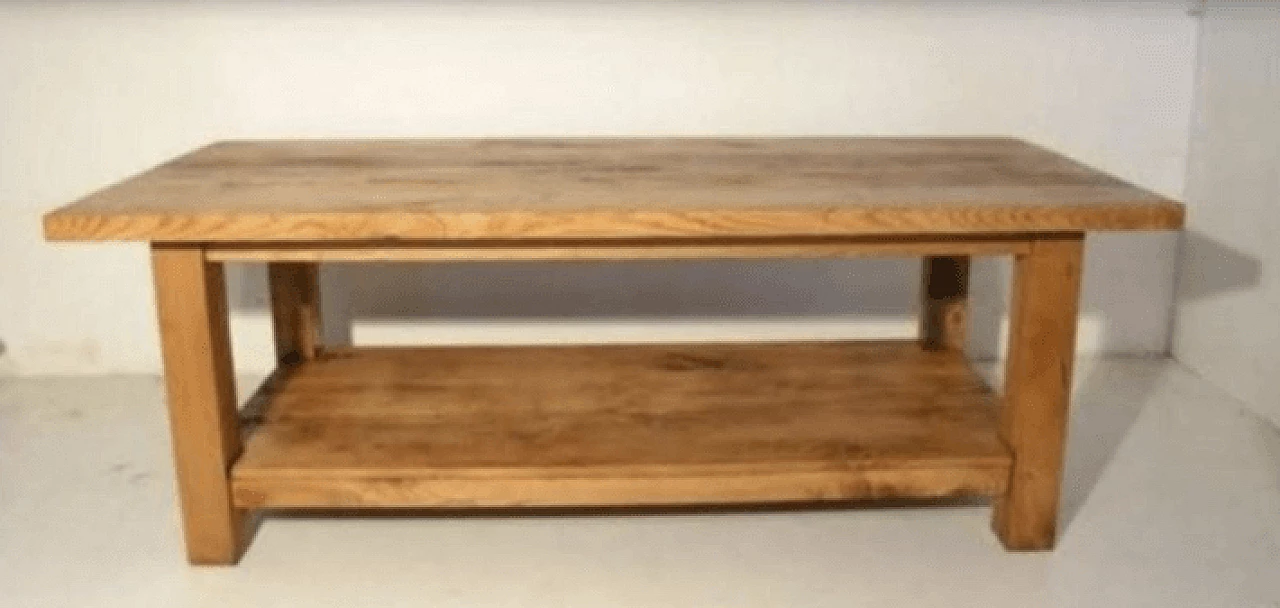 Solid wood kitchen counter, 1950s 6