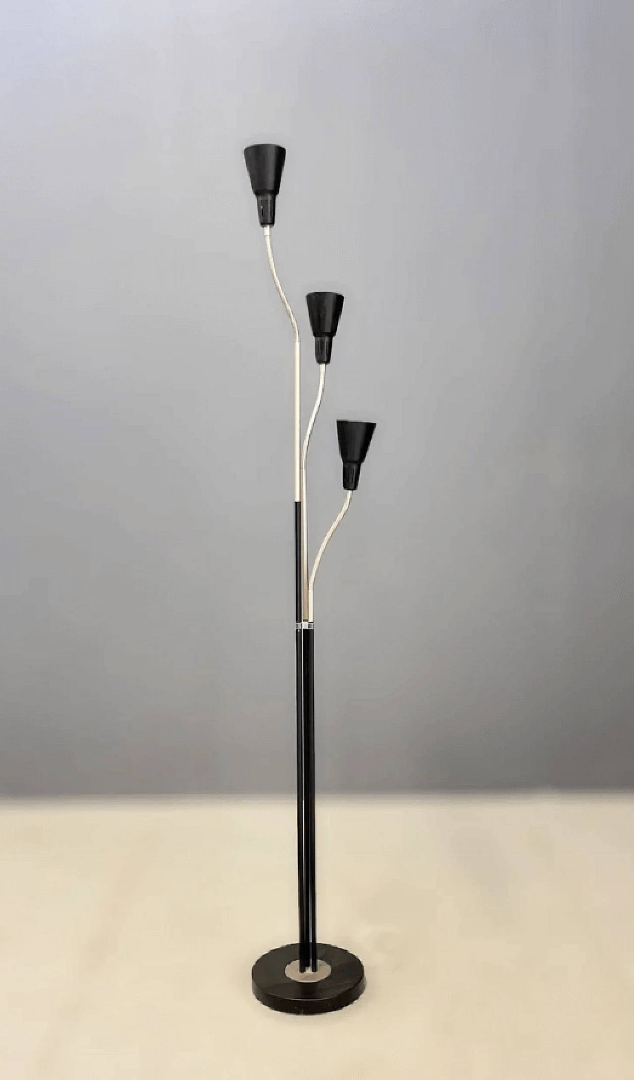 Three-armed floor lamp by Stilnovo, 1970s 1