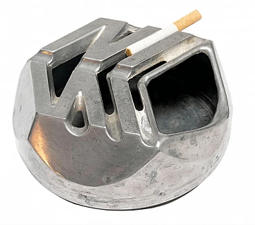 Apollo PN58 ashtray in aluminum by Sersterug Criant, 1960s