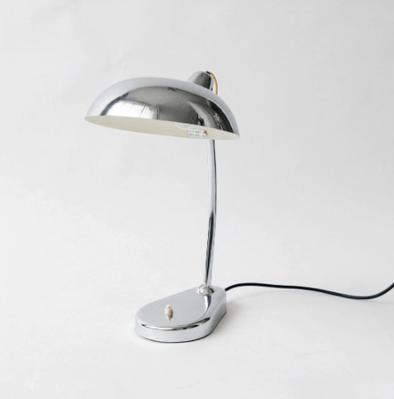 Ministeriale table lamp in metal by Seminara, 1960s 2