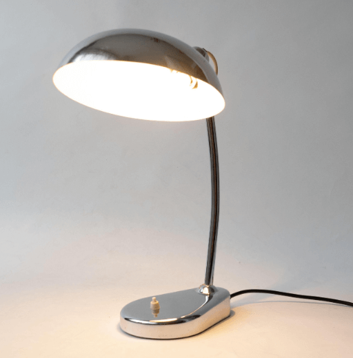 Lampada da ufficio Seminara marrone, anni '60