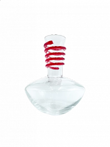 Decanter vase in Murano glass by Carlo Moretti, 1950s