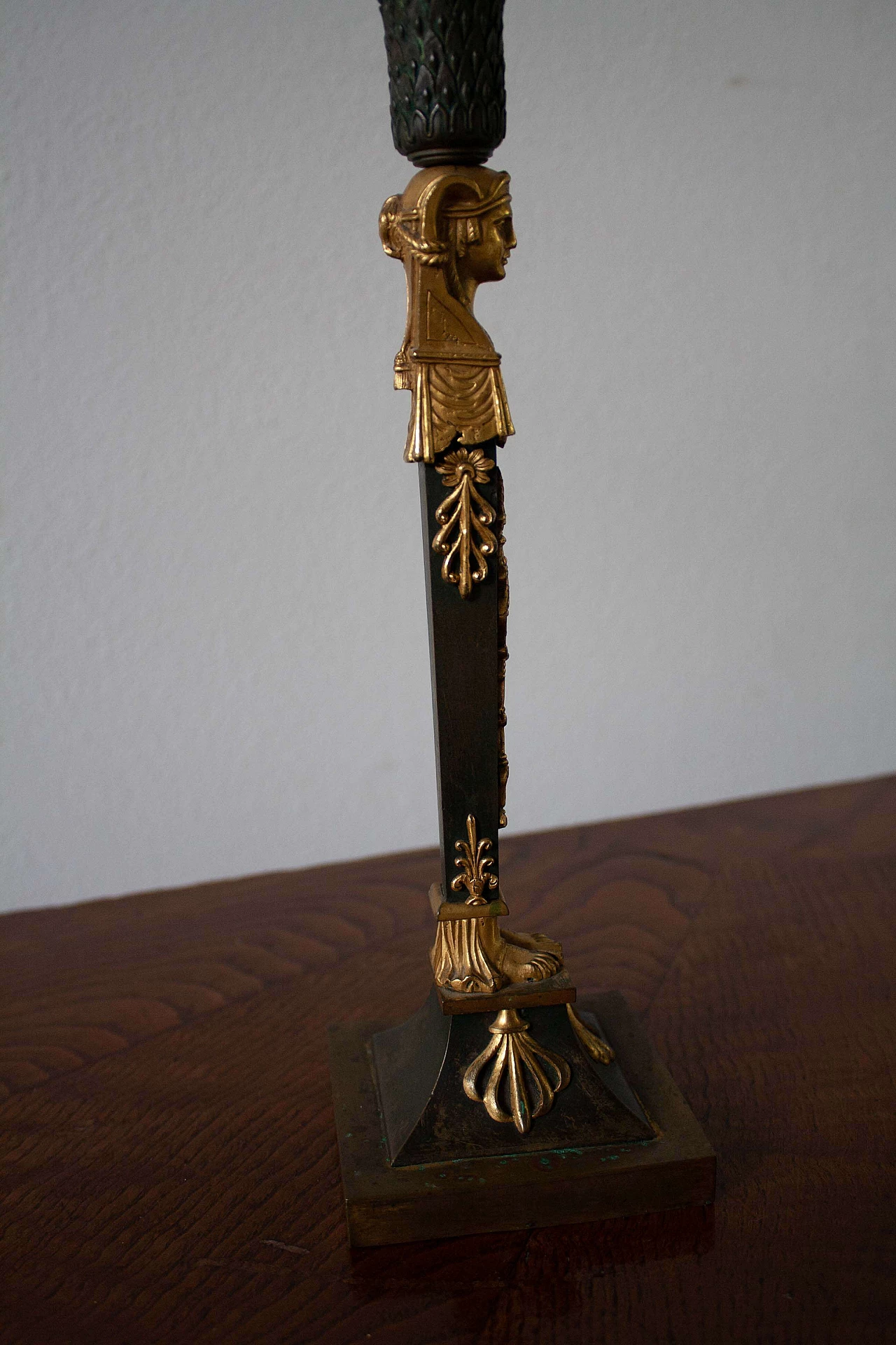 Gilded bronze candelabra, 19th century 9