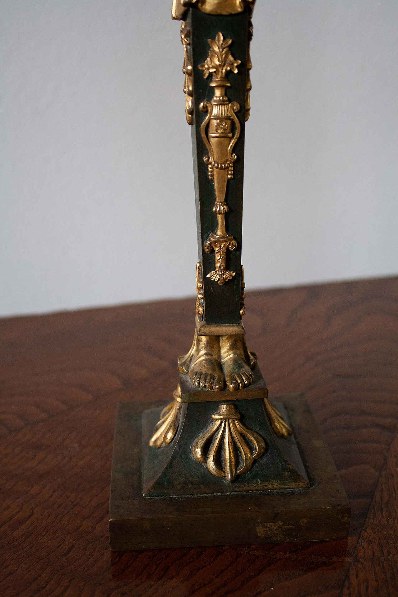 Gilded bronze candelabra, 19th century 10