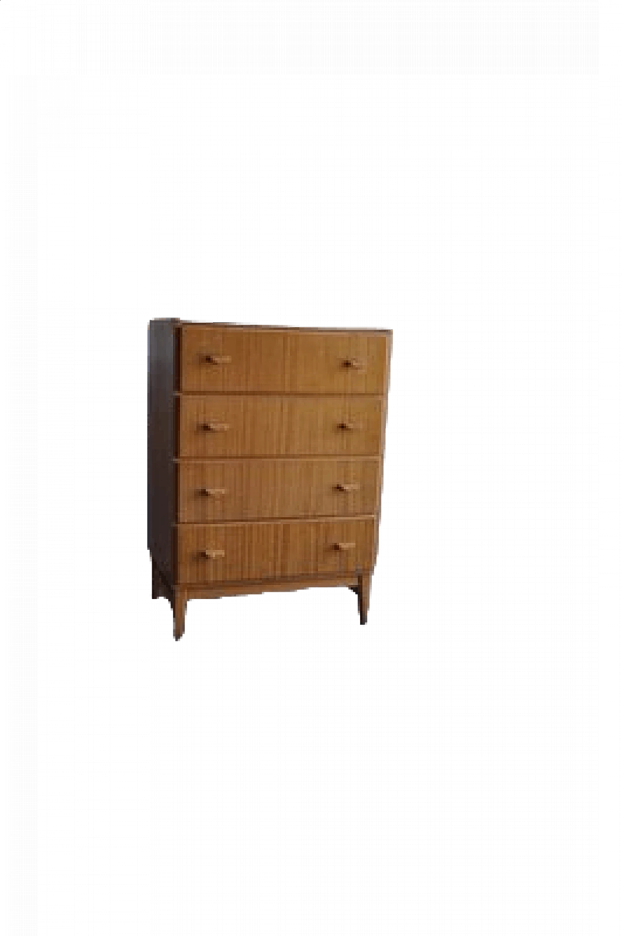 Scandinavian style chest of drawers in wood, 1960s 10