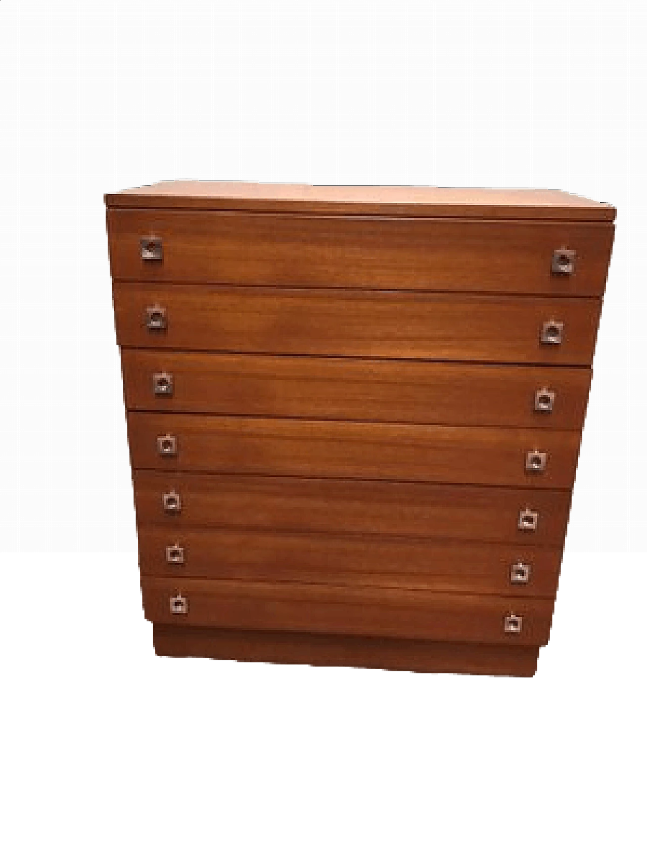 English chest of drawers in teak, 1960s 8