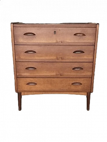 Scandinavian style chest of drawers in teak, 1960s