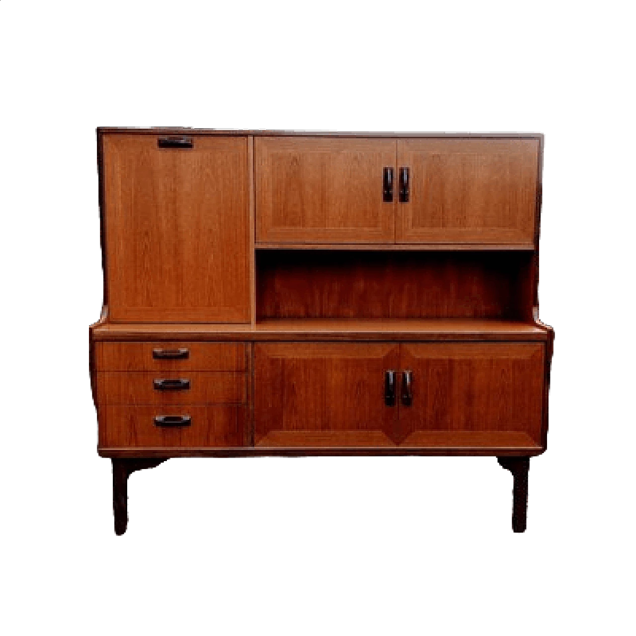 Mid-Century sideboard in teak by E. Gomme for G Plan, 1962 8