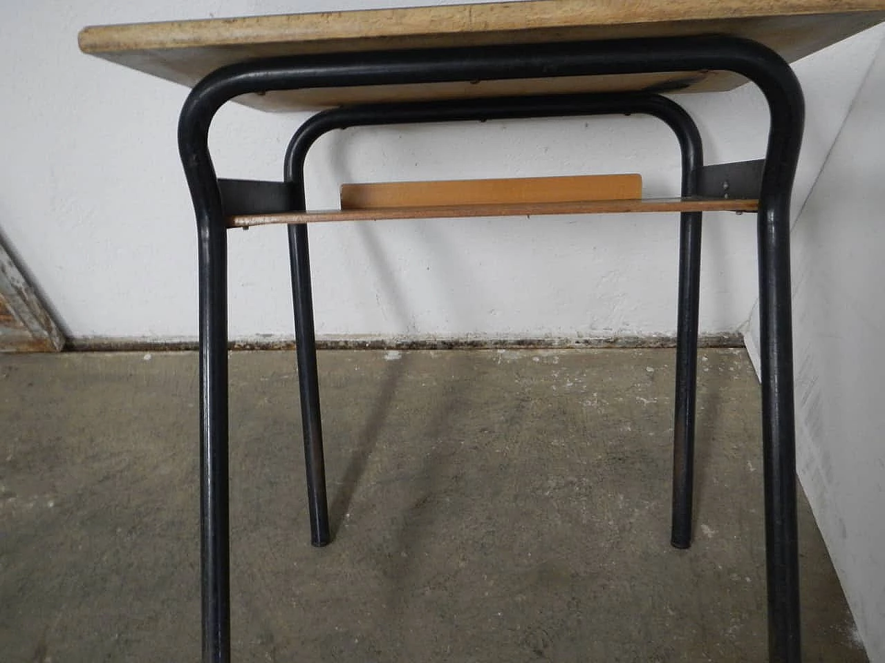 Banchetto da scuola in formica di Palini, anni '70 3