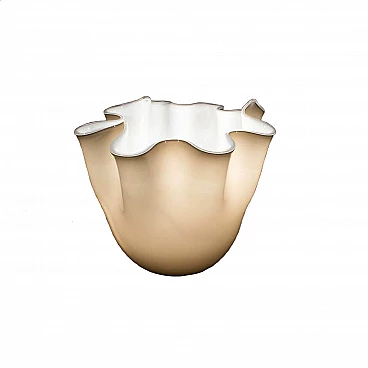 Handkerchief lamp in cased Murano glass