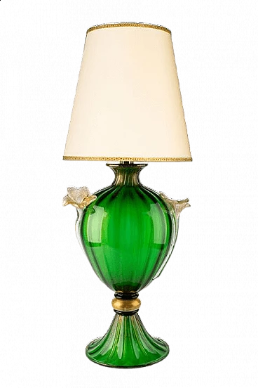 Table lamp in Murano art glass