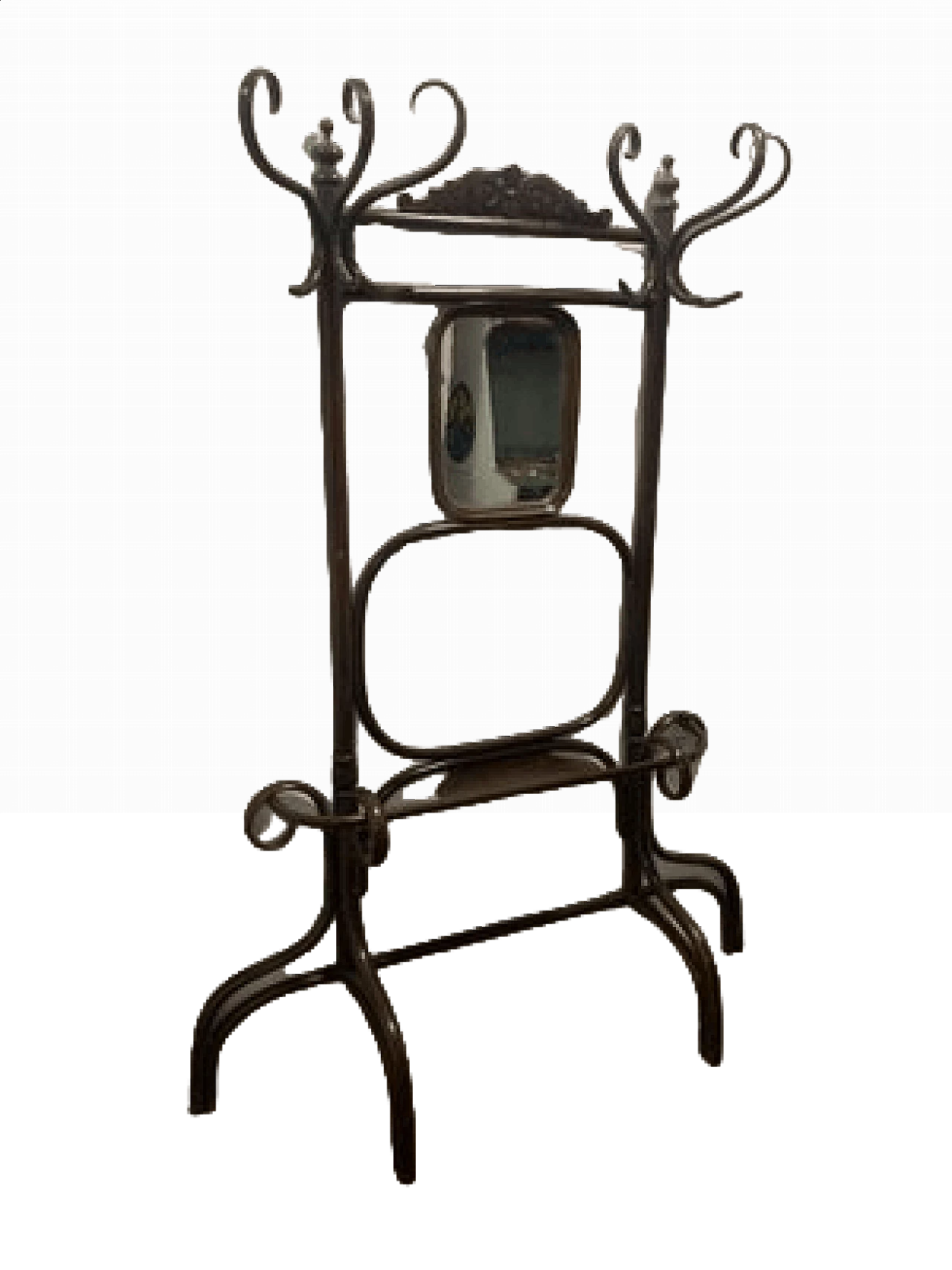 Coat rack in beech by Michael Thonet for Gebrüder Thonet, early 1900s 10