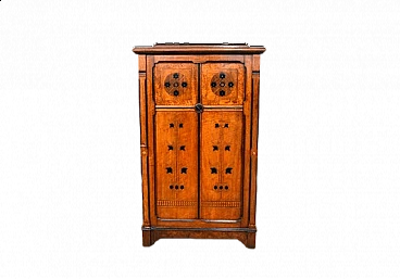 English filing cabinet in mahogany  by Ogden & Son, 19th century