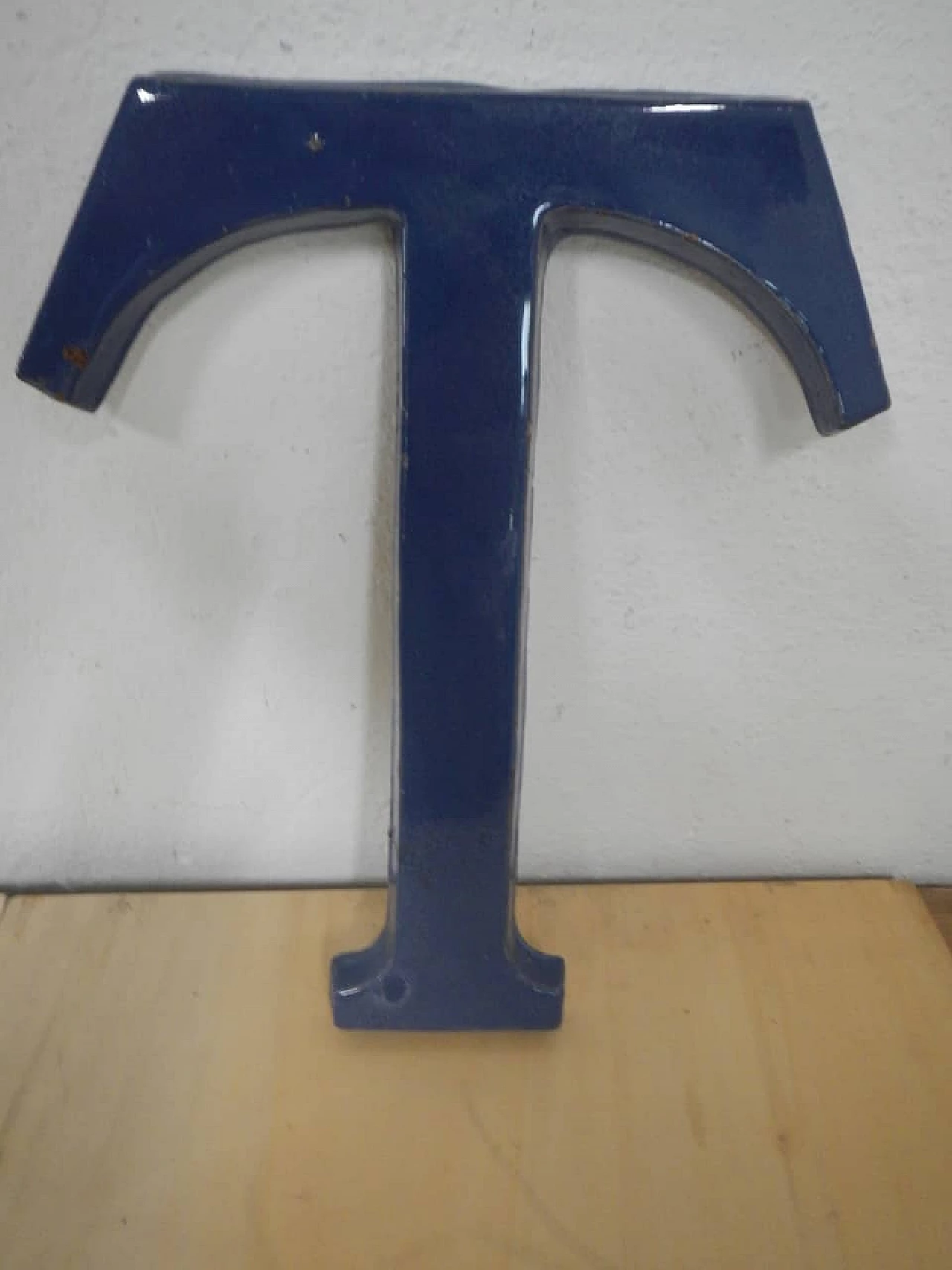 Letter T in terracotta by G Gregorj Treviso, 1940s 7