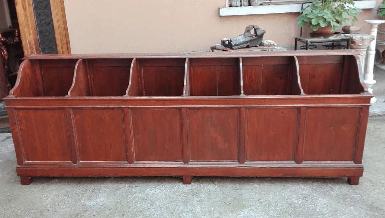 Cabinet for bakery in wood, '800 2