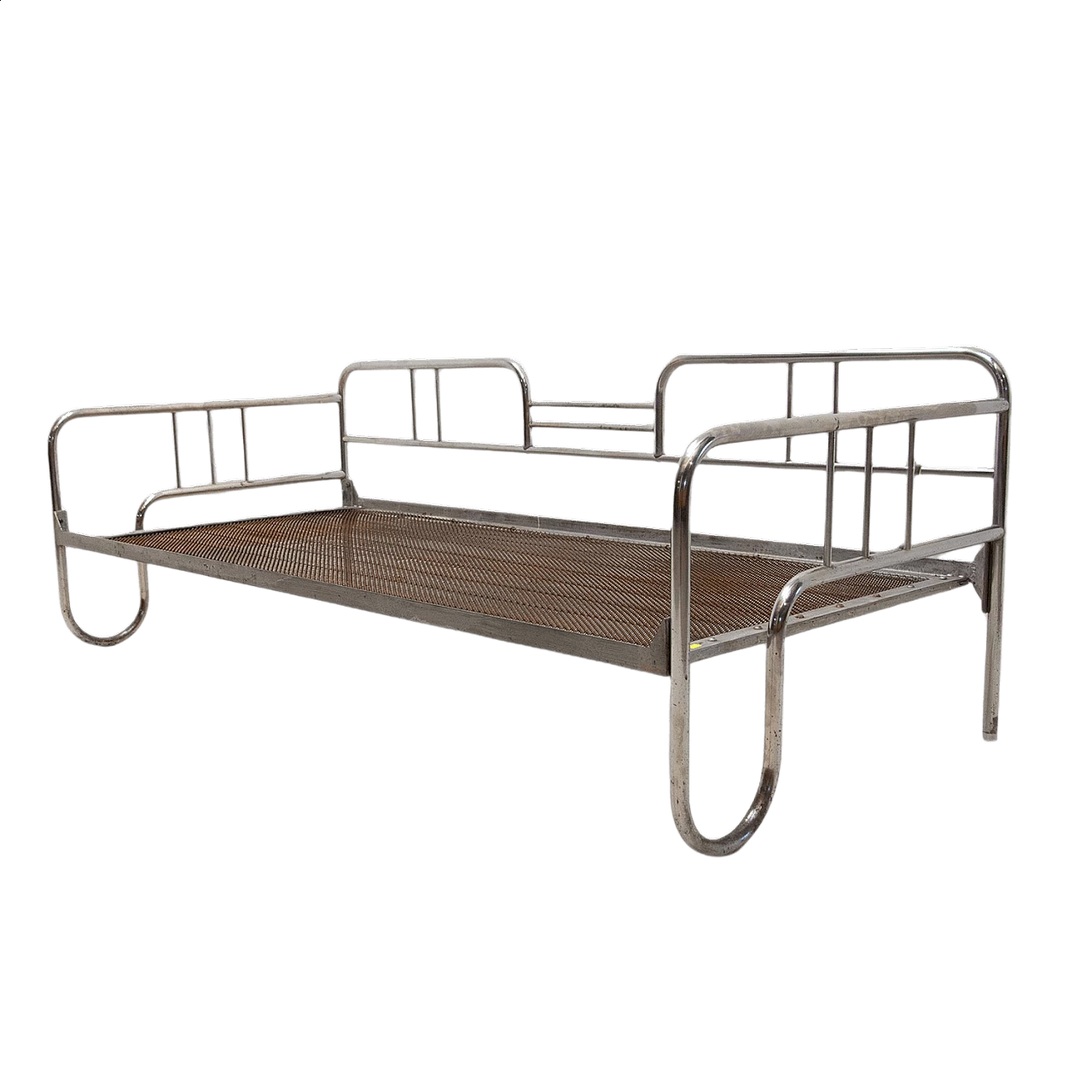 Chromed tubular Bauhaus-style sofa, 1930s 16