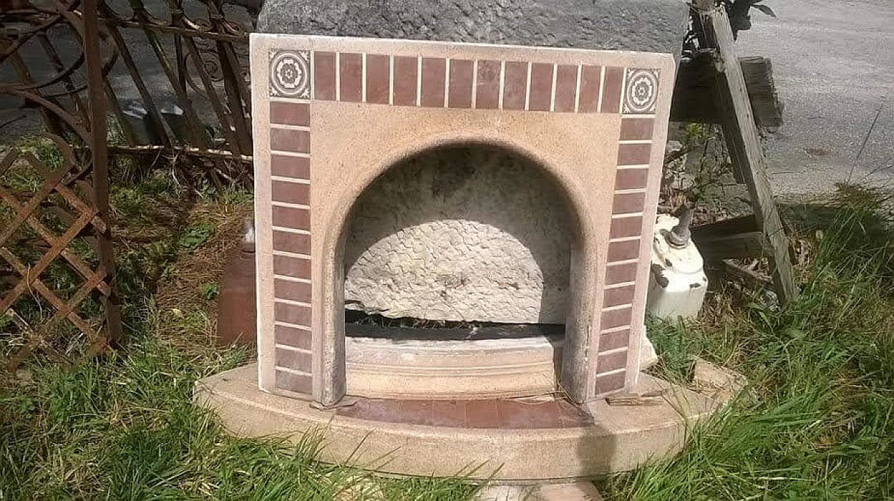 Prefabricated concrete chimney, 1980s 1