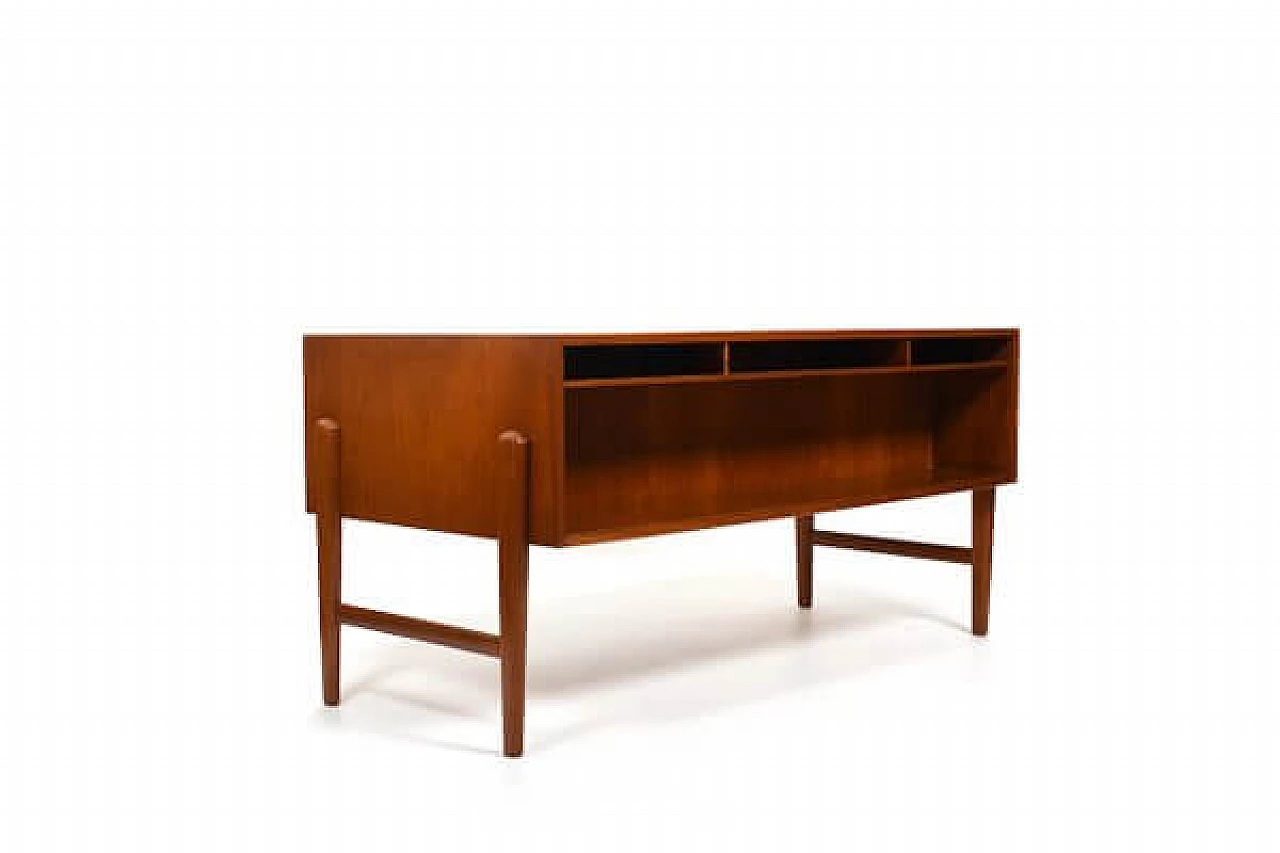 Danish teak writing desk by Arne Vodder, 1960s 6