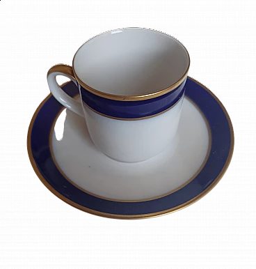 Schumann Arzberg Echt Cobalt porcelain tea service, 1960s