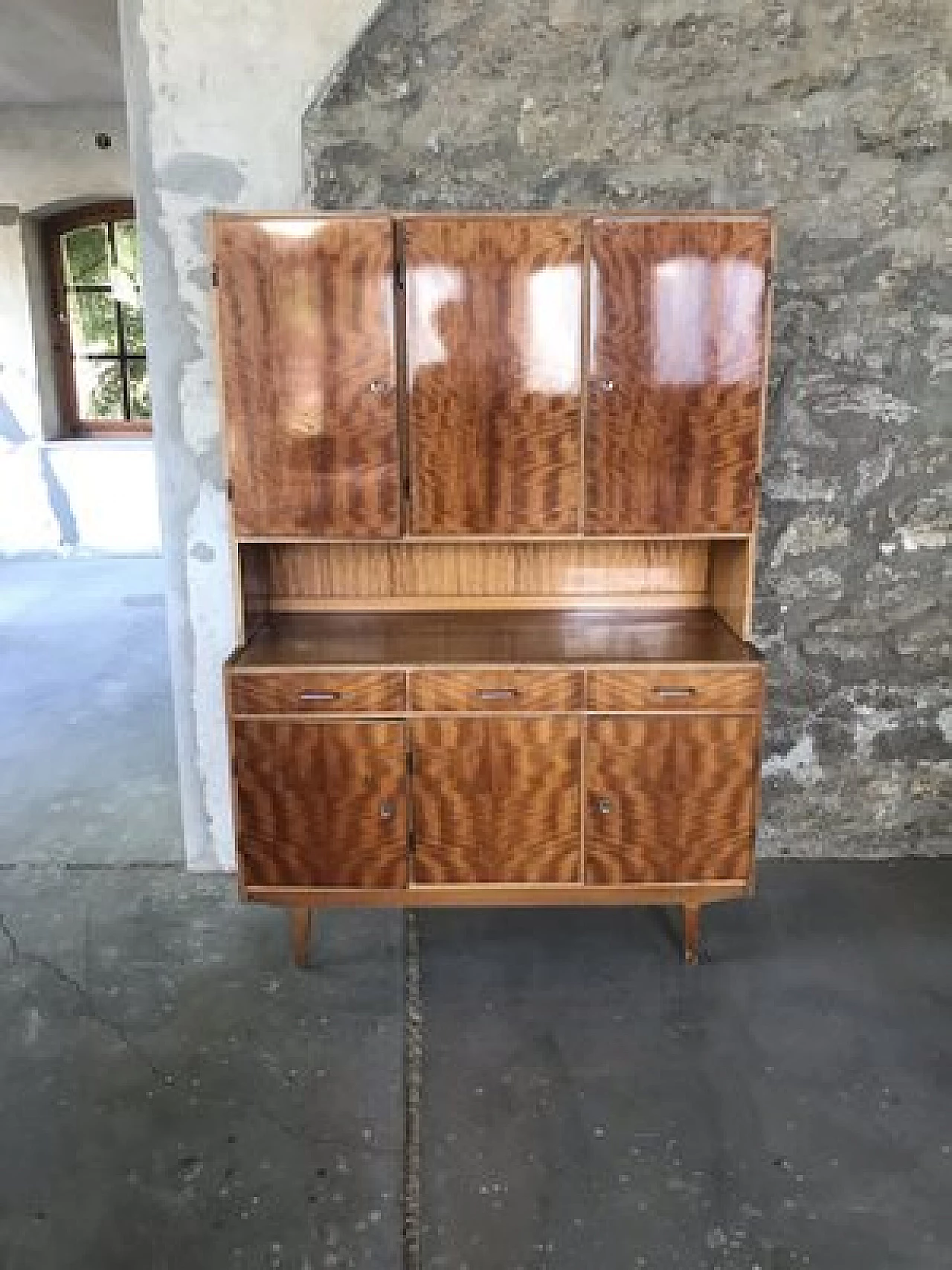 Hungarian wooden sideboard, 1960s 7