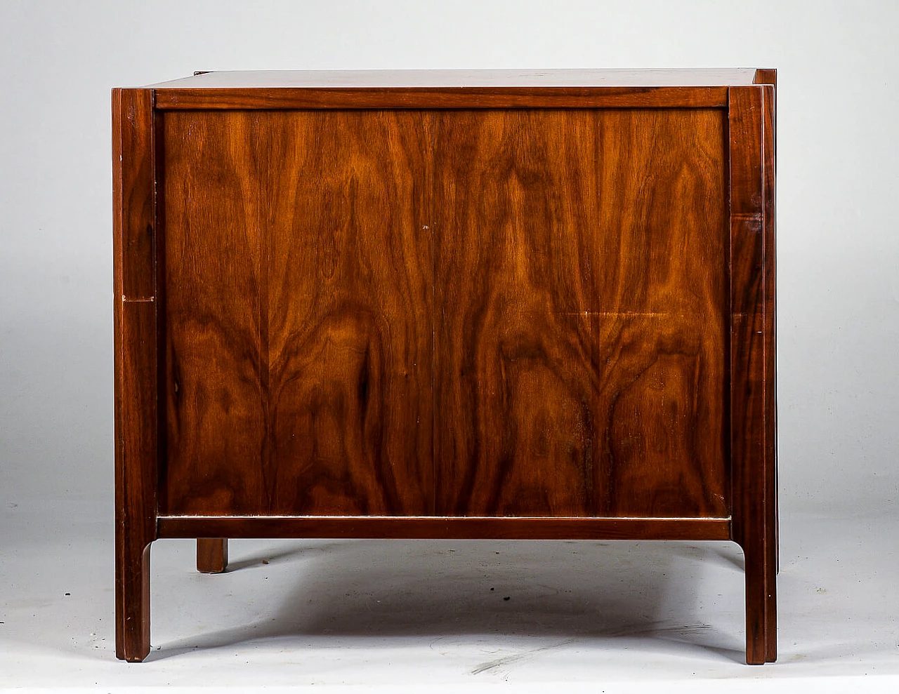 Wooden bedside table with one drawer and one compartment by Stilwood, 1980s 5