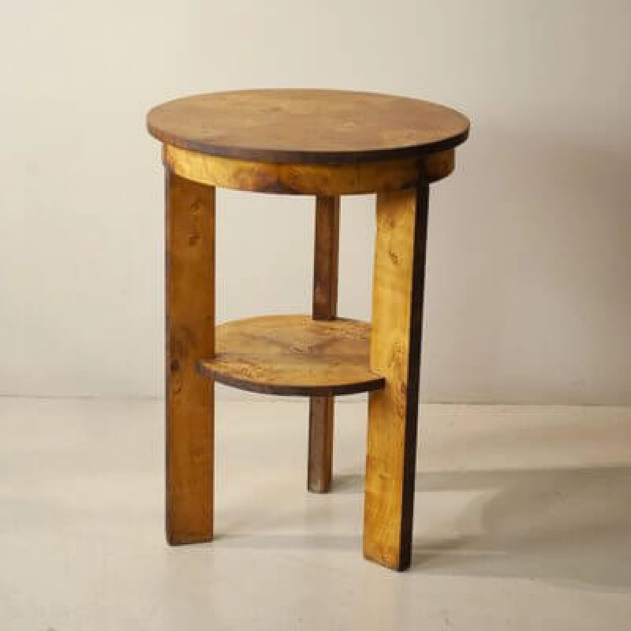 Wood side table by Giuseppe Pagano, 1940s 3