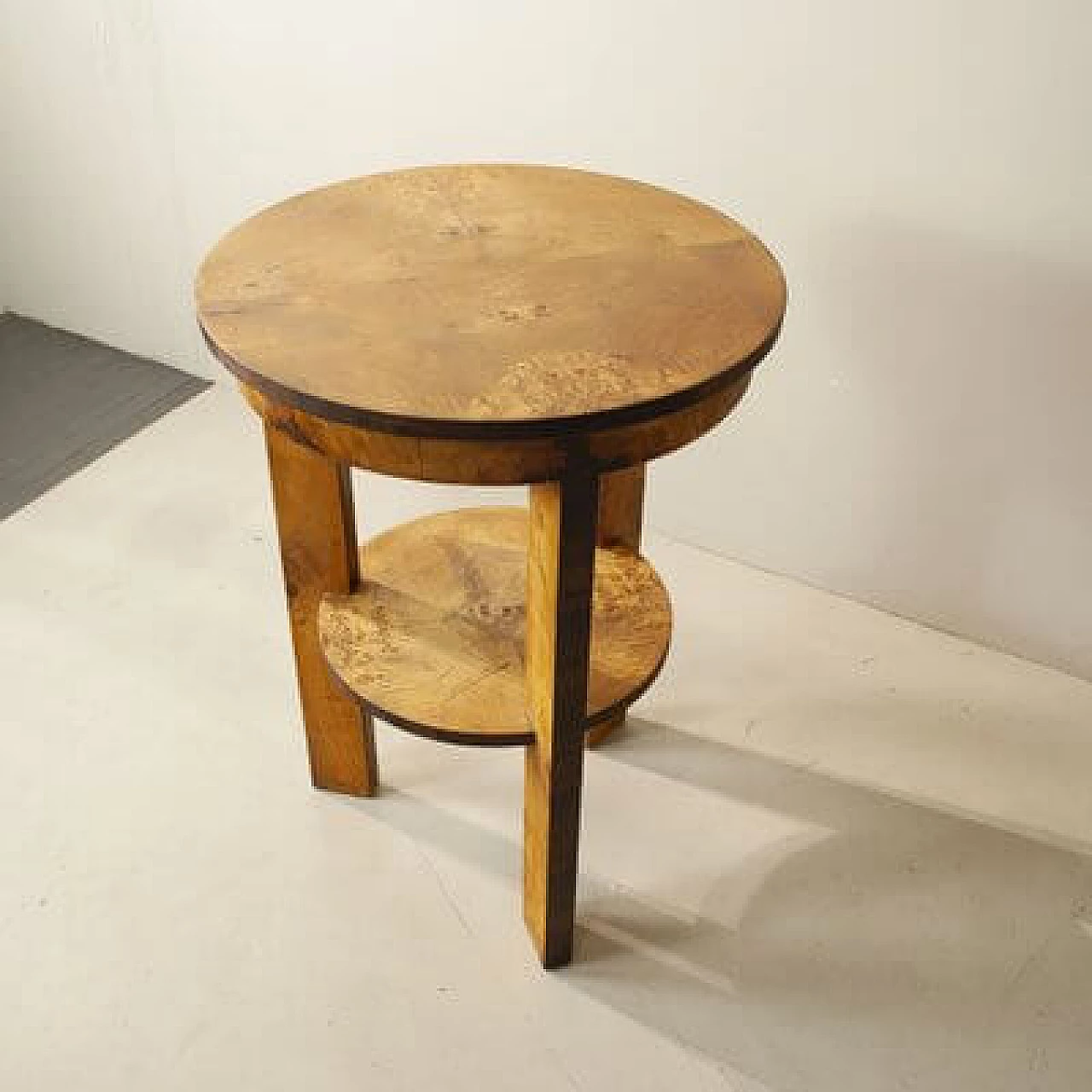 Wood side table by Giuseppe Pagano, 1940s 4