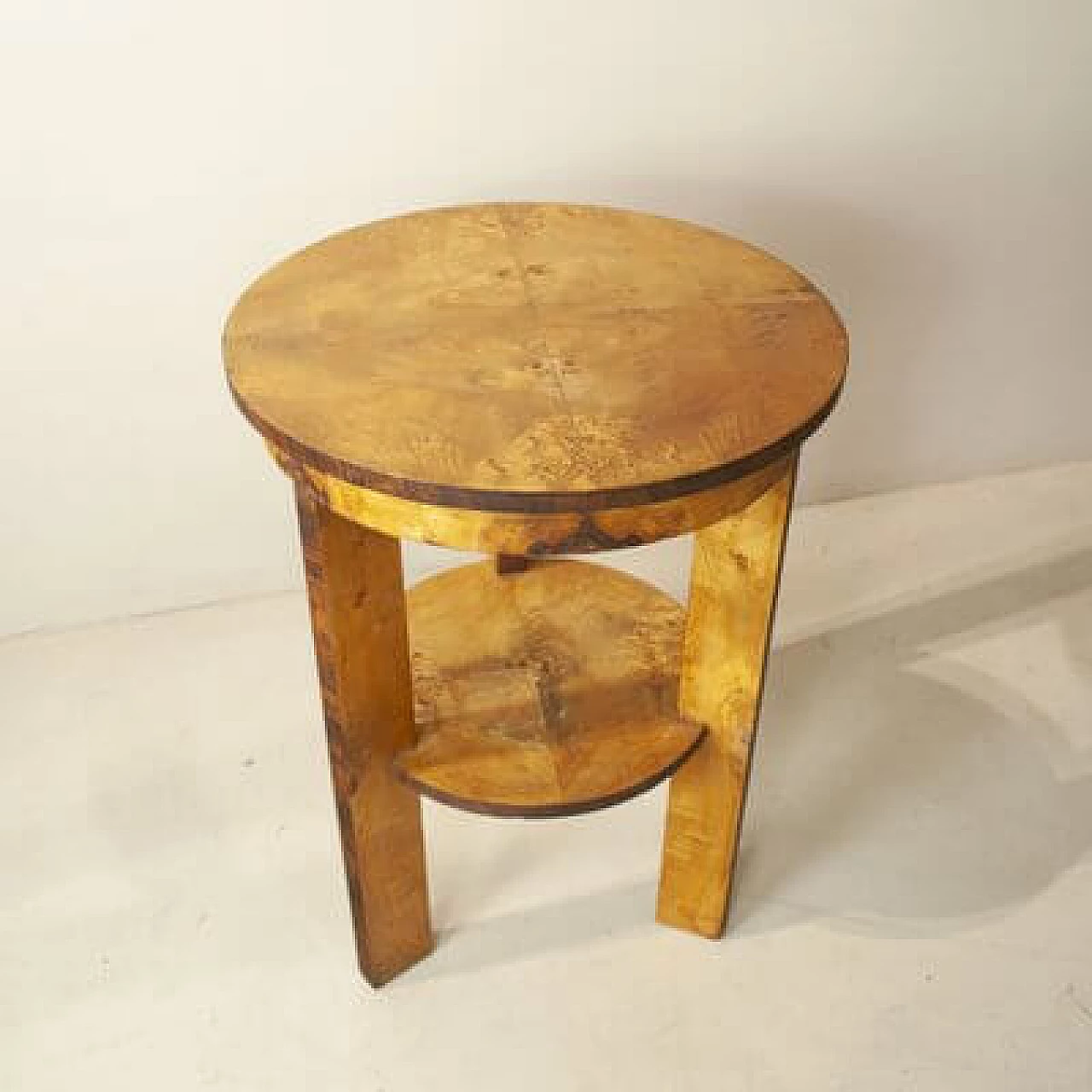 Wood side table by Giuseppe Pagano, 1940s 8