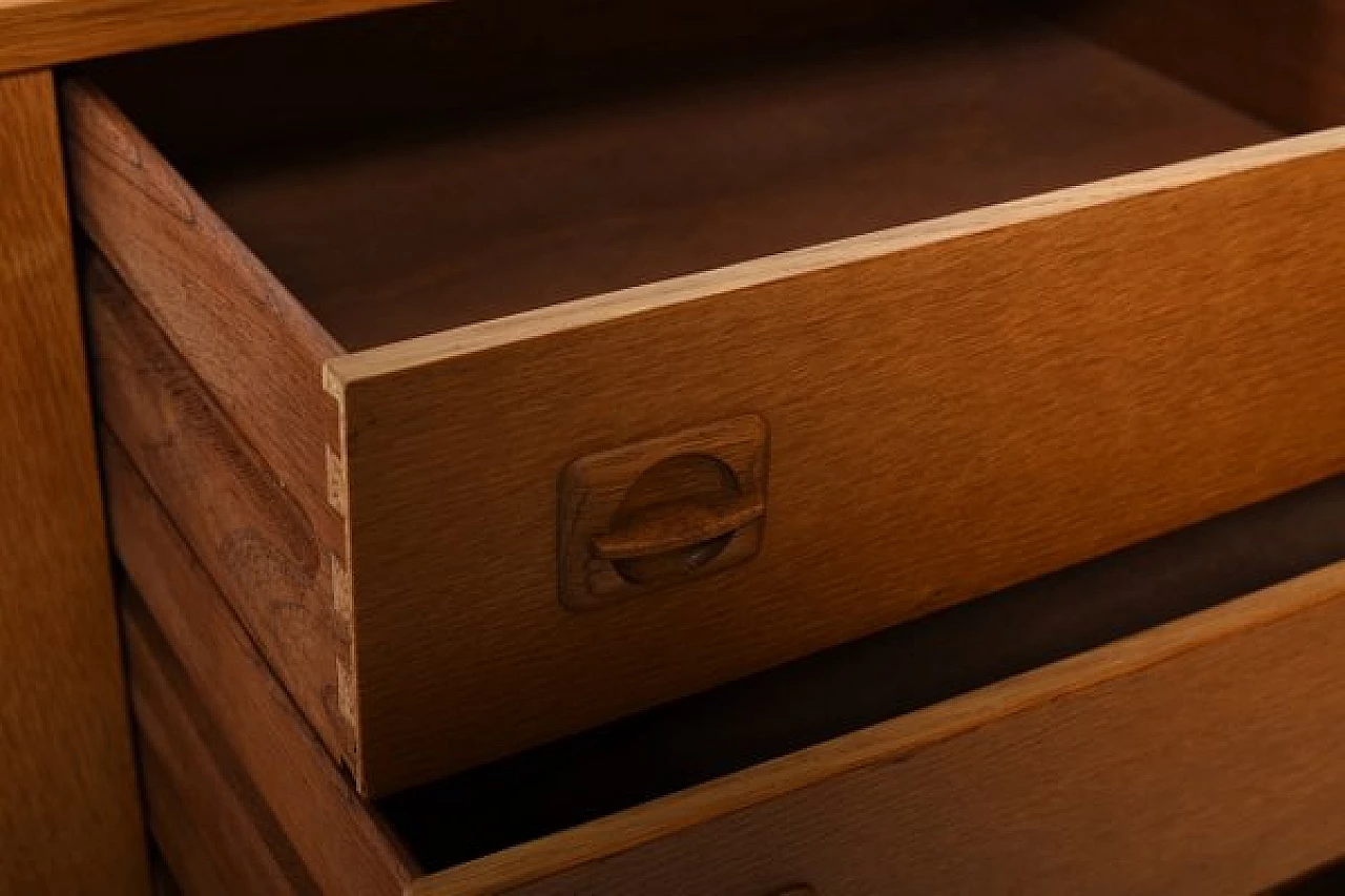 Danish sideboard in oak, 1960s 10