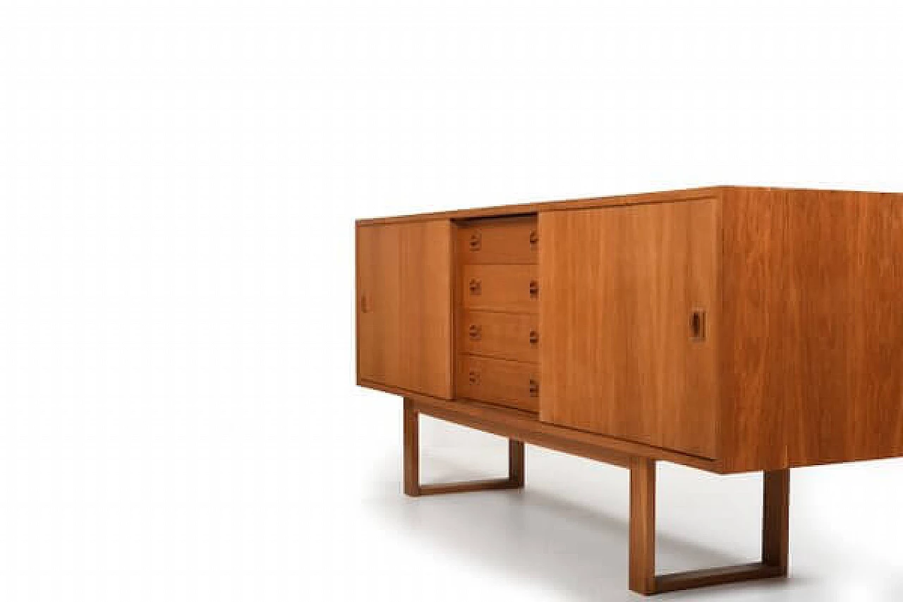 Danish sideboard in oak, 1960s 11