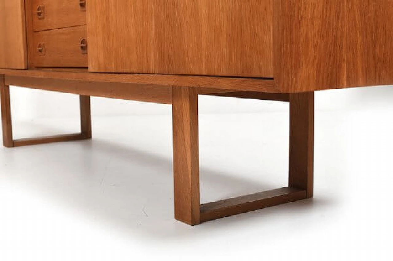 Danish sideboard in oak, 1960s 12