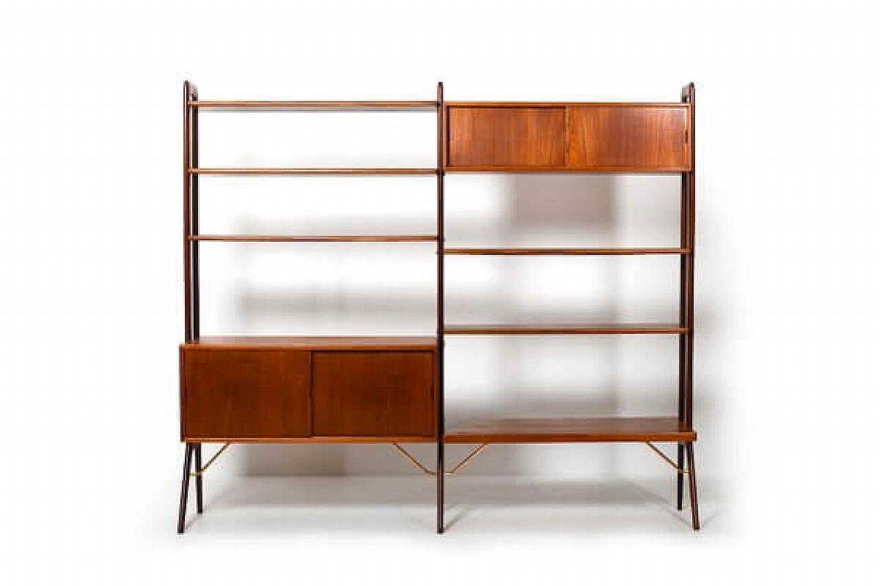 Bookcase in teak by Kurt Østervig for KP Møbler, 1950s 1