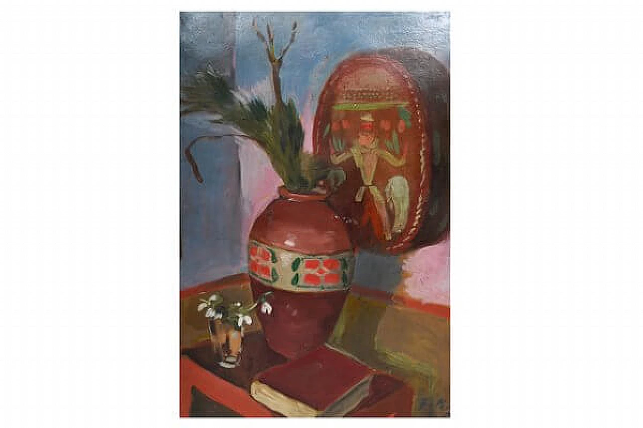 Friedrich Karl Gotsch, oil painting, Still Life, 1945 2