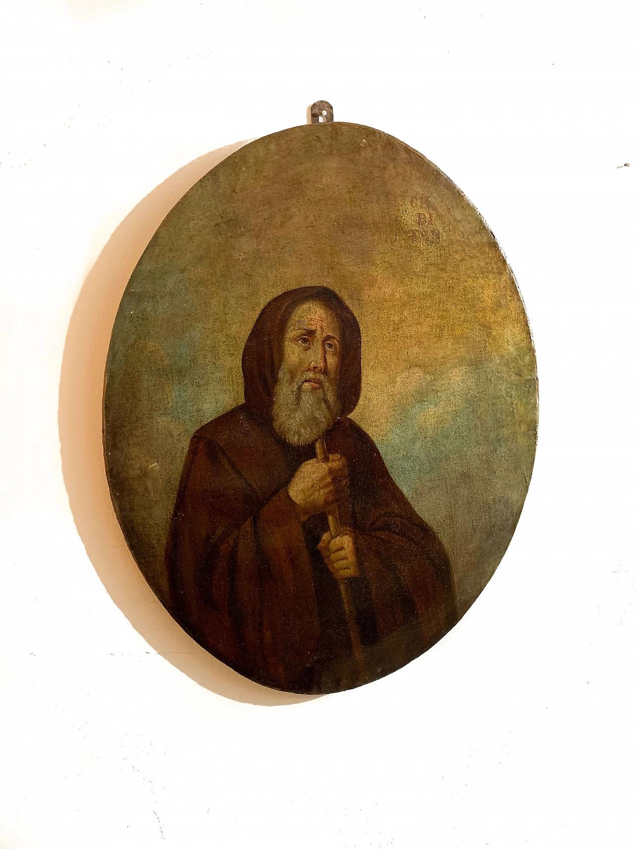 Oil on canvas depicting St. Francis of Paola, 17th century 1