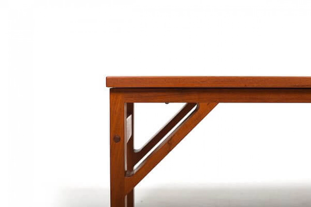 Danish teak coffee table attributed to Poul Cadovius, 1960s 3