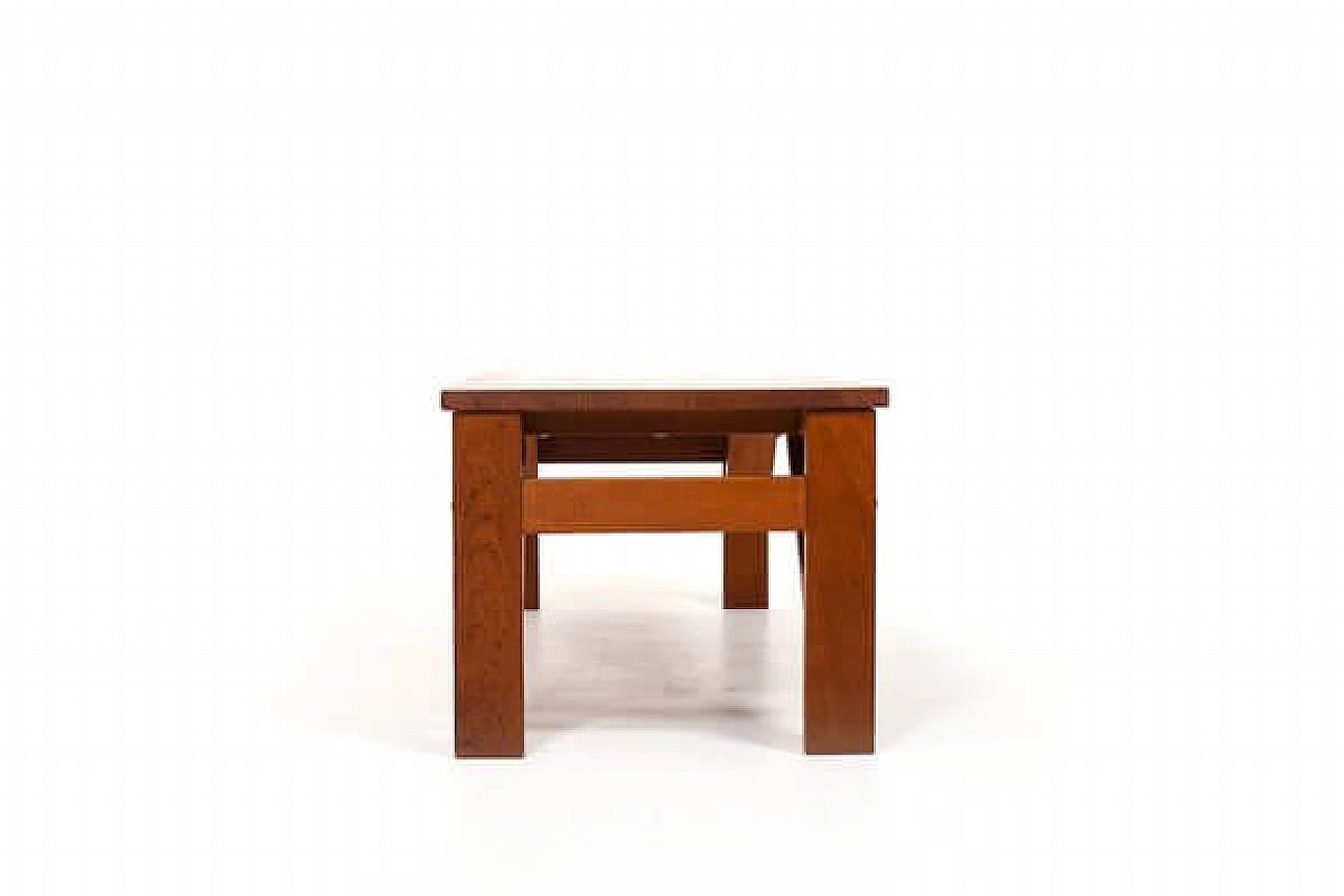 Danish teak coffee table attributed to Poul Cadovius, 1960s 5