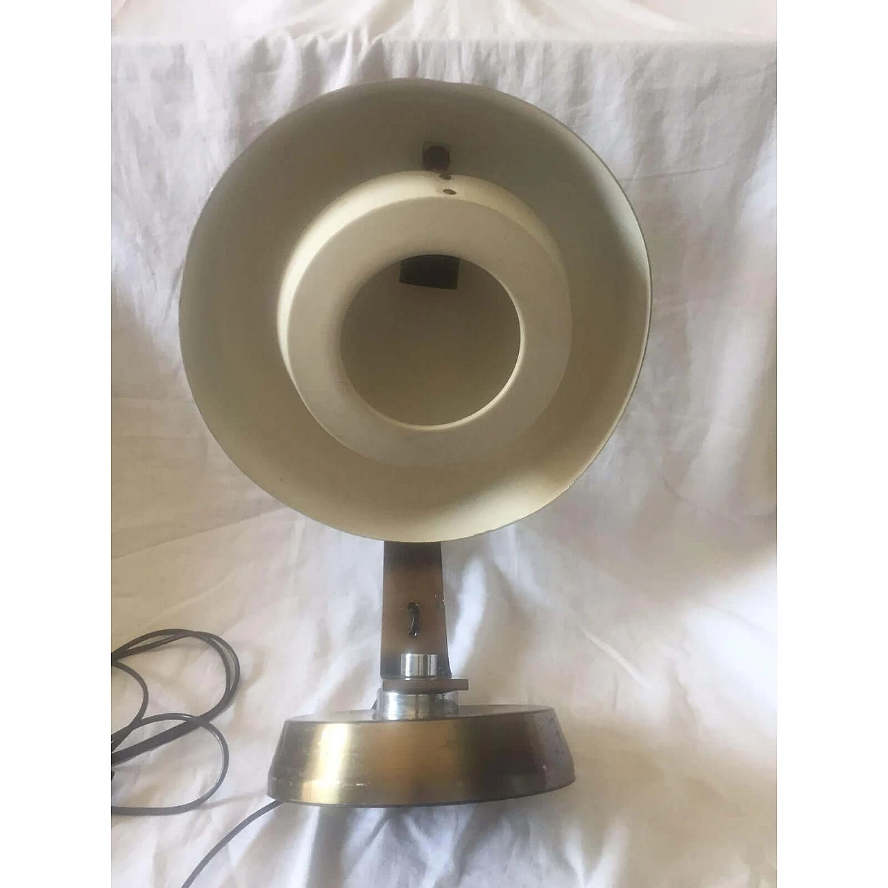 Metal table Lamp in the Arredoluce style, 1970s 9