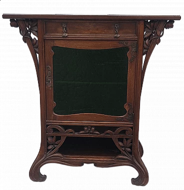 Liberty carved walnut sideboard, early 20th century