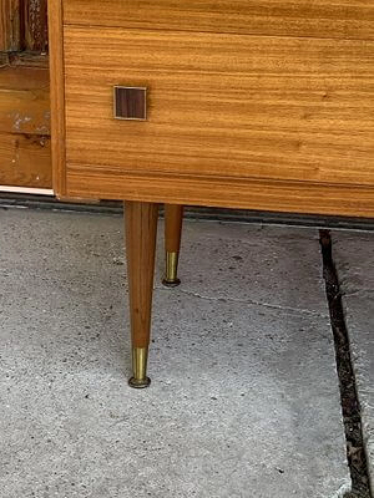 Teak four-drawer dresser, 1960s 3