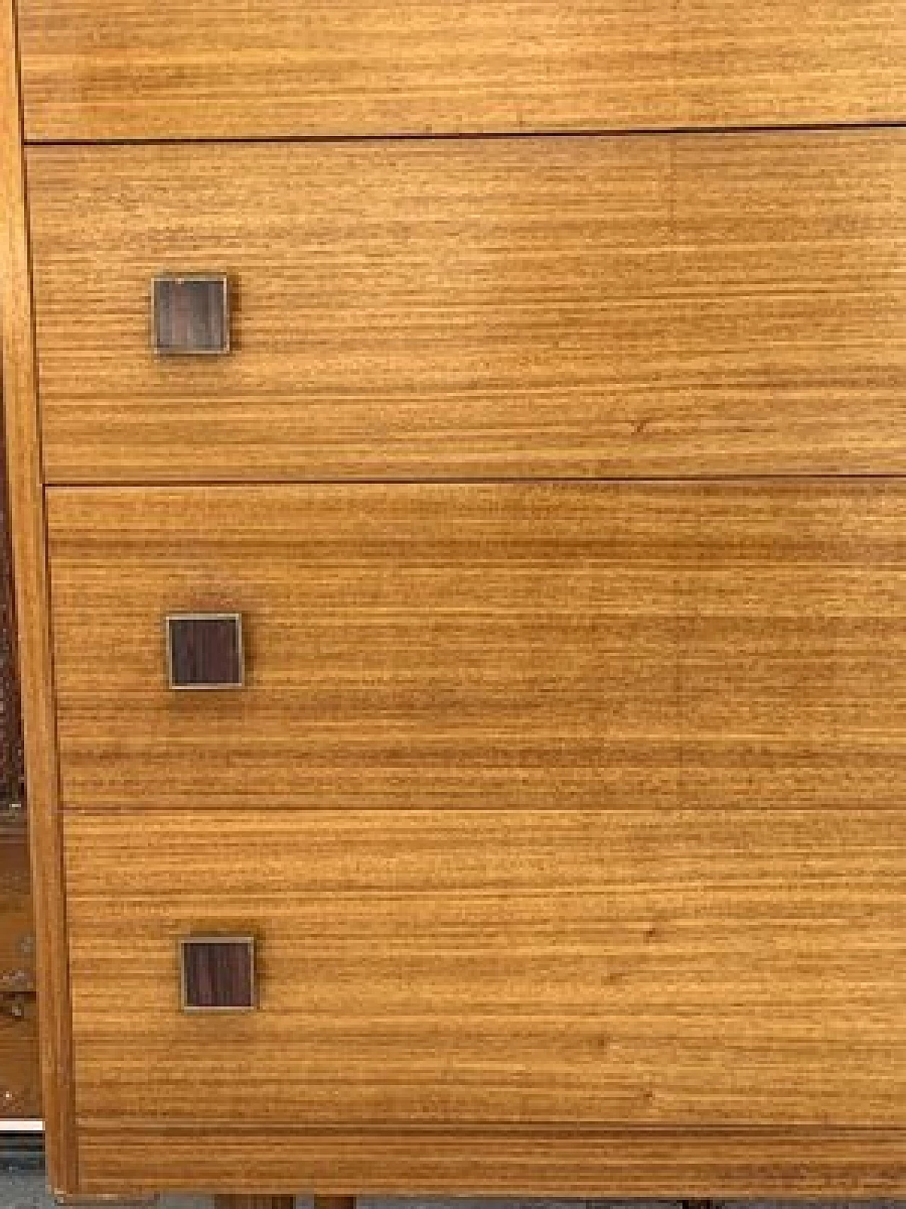 Teak four-drawer dresser, 1960s 10