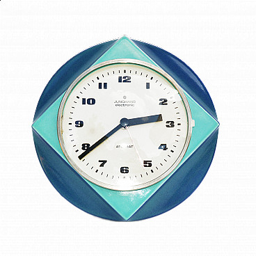 Ceramic wall clock 2635 for Junghans 1970s intOndo