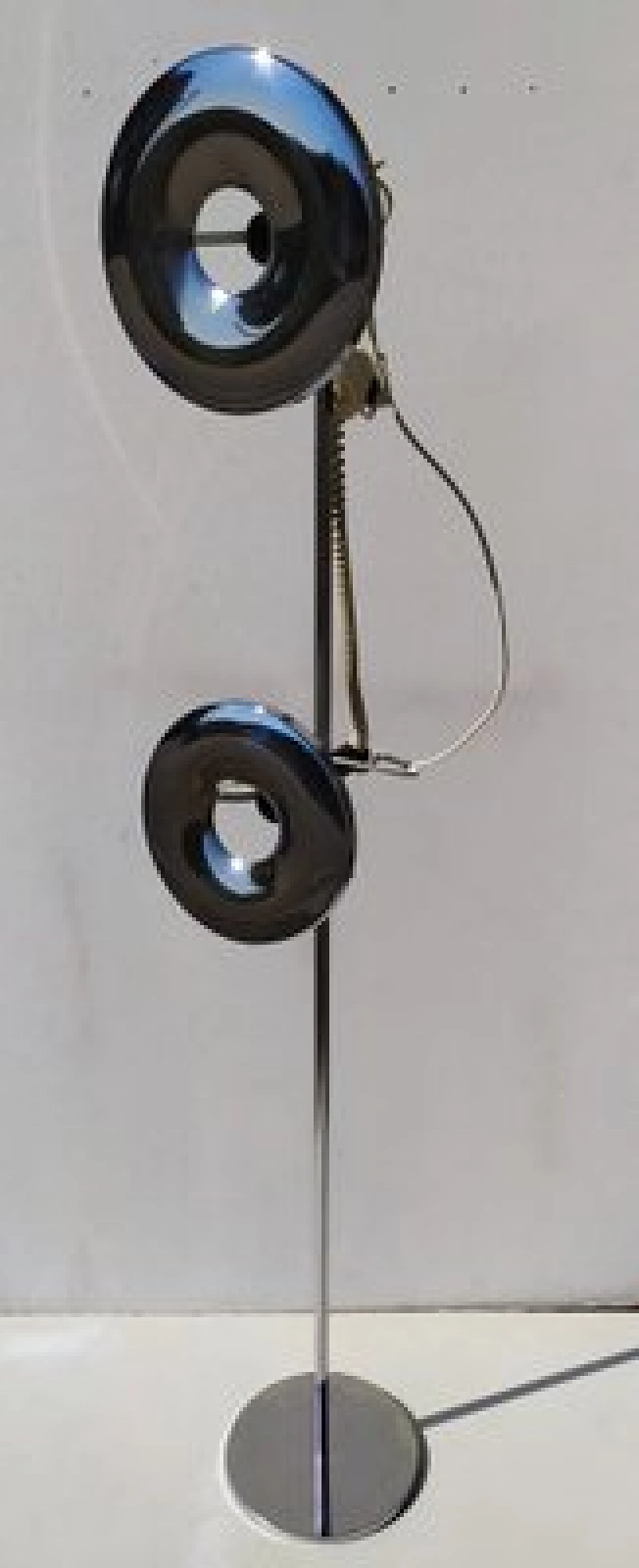 Aluminum floor lamp attributed to Goffredo Reggiani, 1960s 2