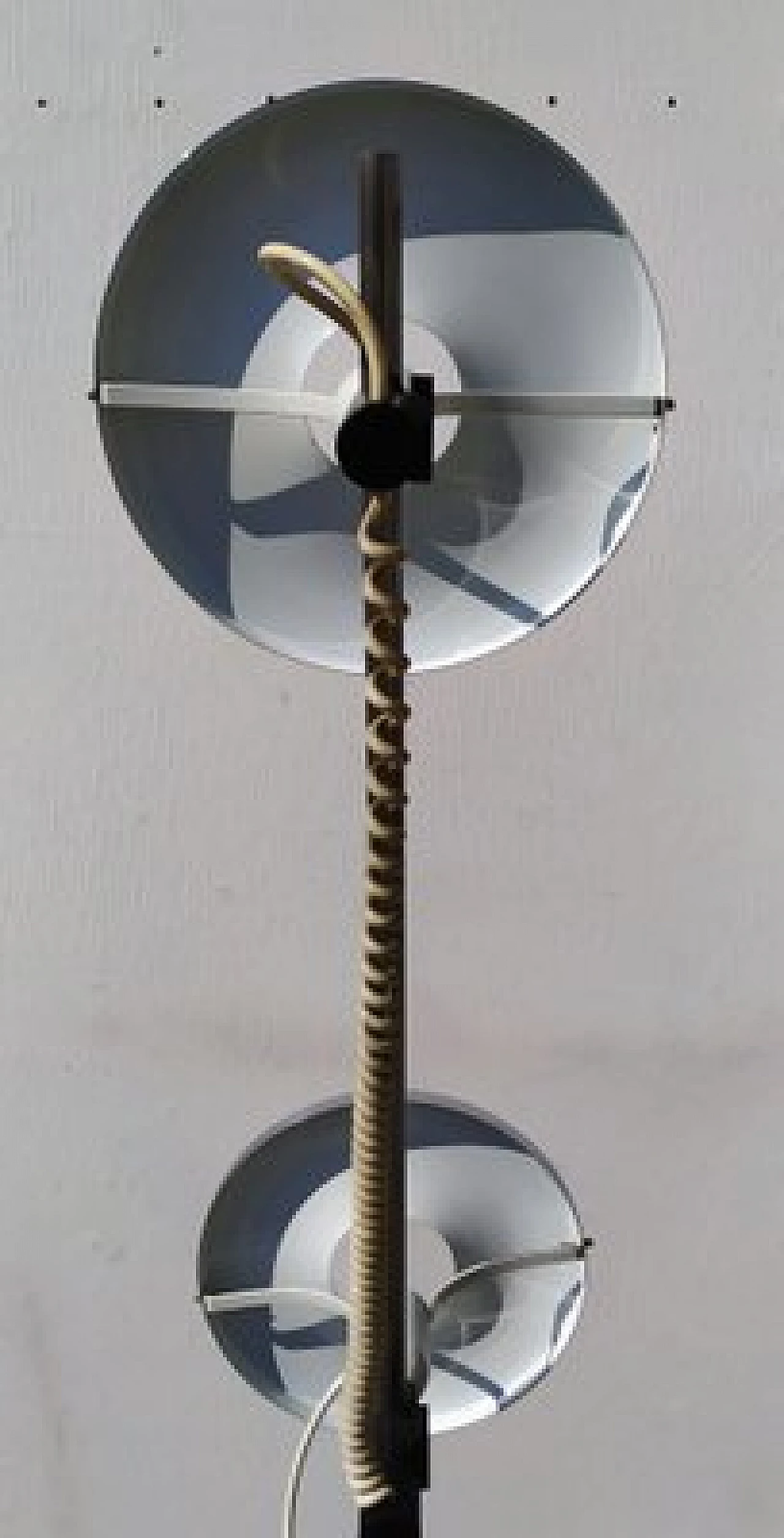 Aluminum floor lamp attributed to Goffredo Reggiani, 1960s 5